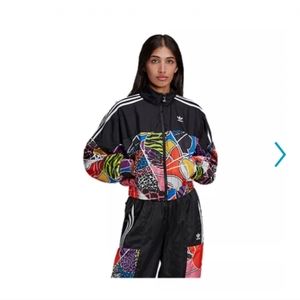 adidas Originals Women's Rich Mnisi Track Jacket- size medium